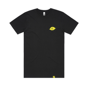 Lemon Pocket / Black T-Shirt