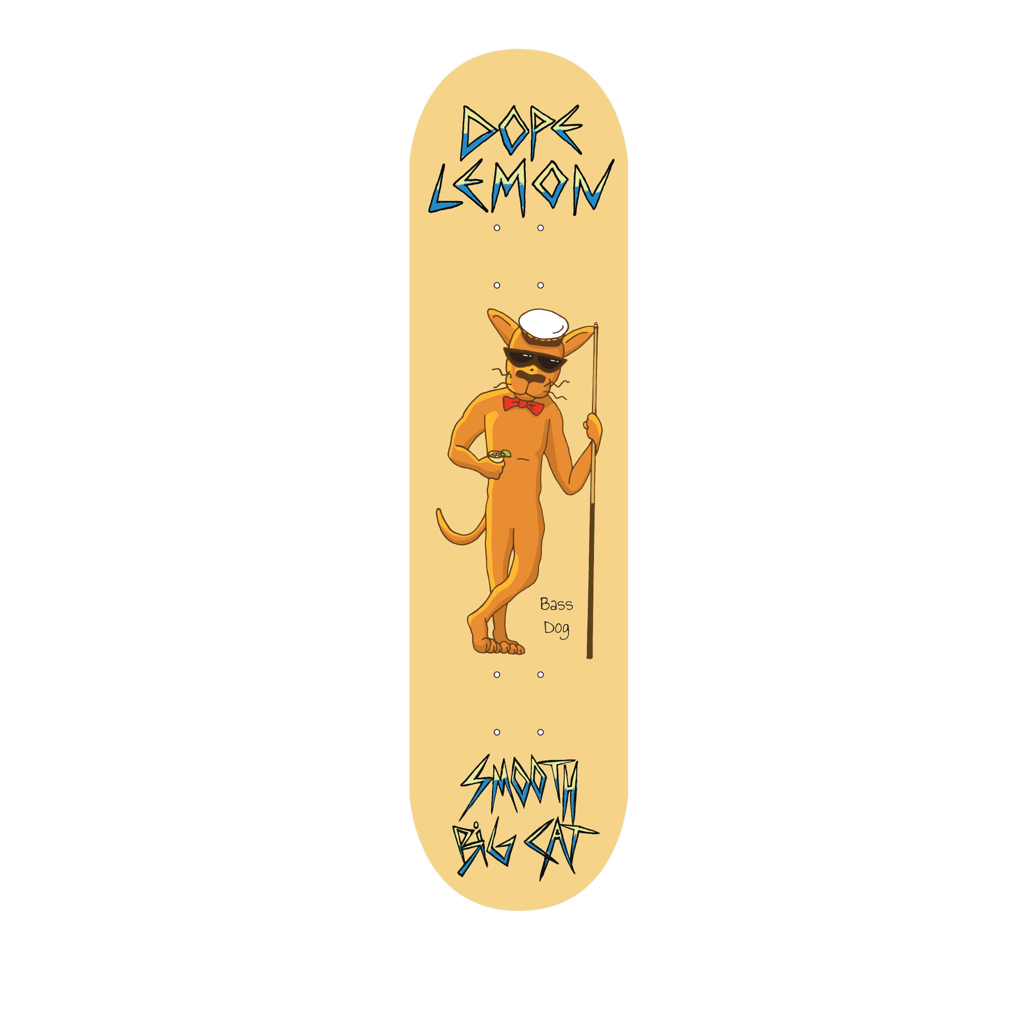 Bass Dog / Skate Deck