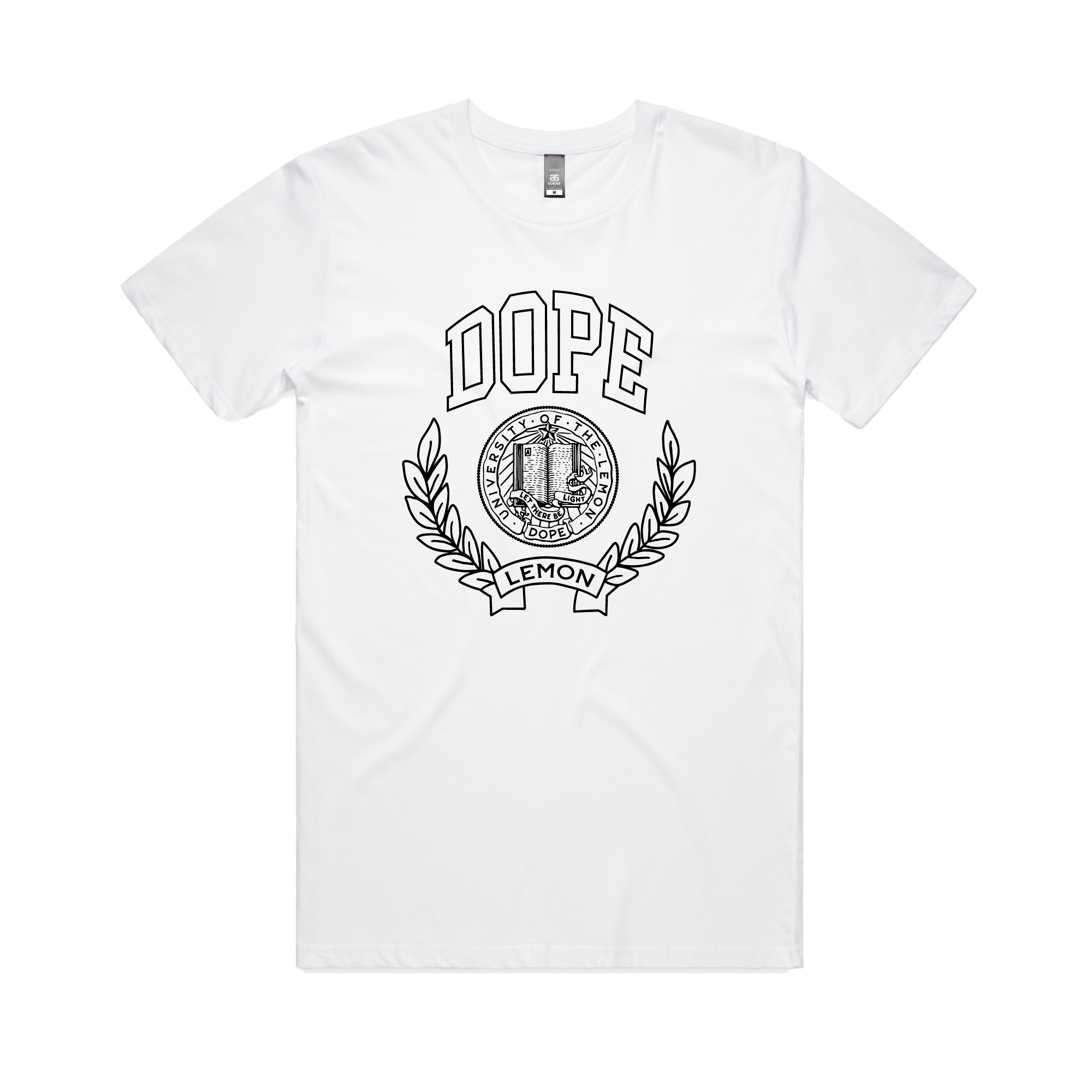 Dope University / White T-Shirt